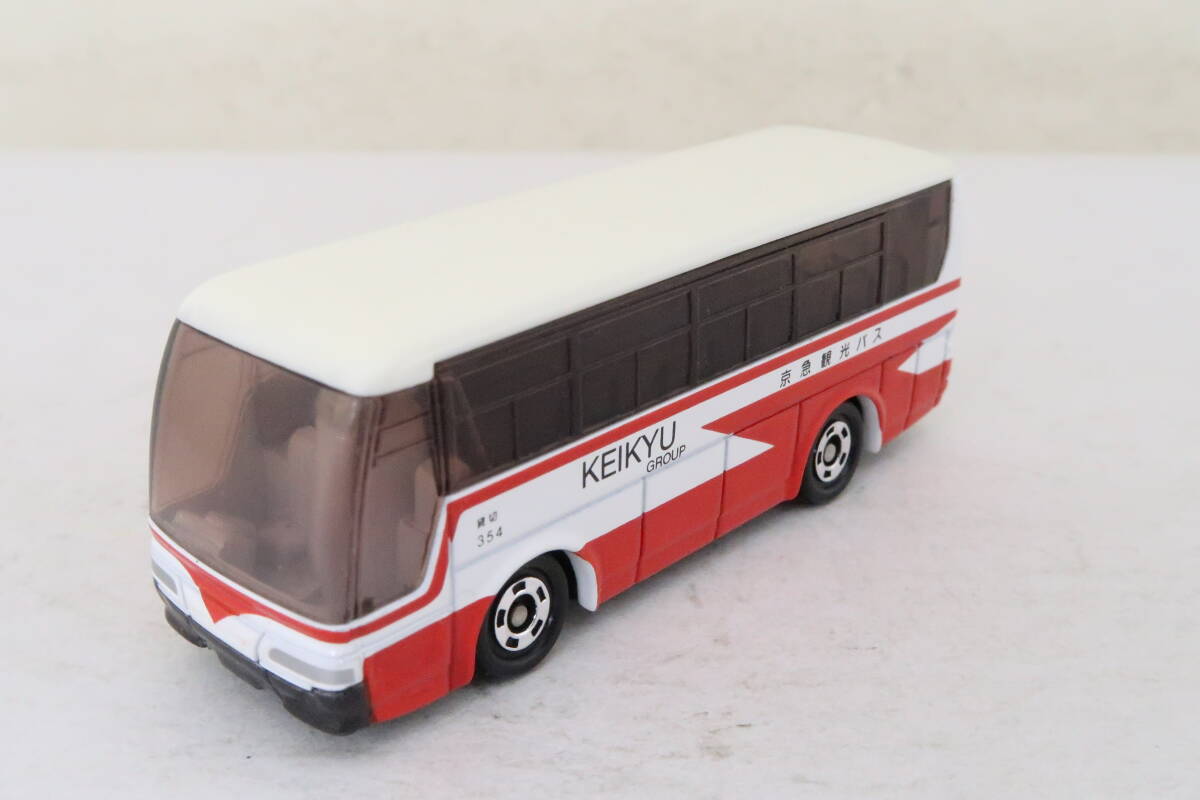 キーチェーントミカ MITSUBISHI FUSO AERO QUEEN エアロクイーン 京急観光バス 箱無 TOMICA ロレ_画像1