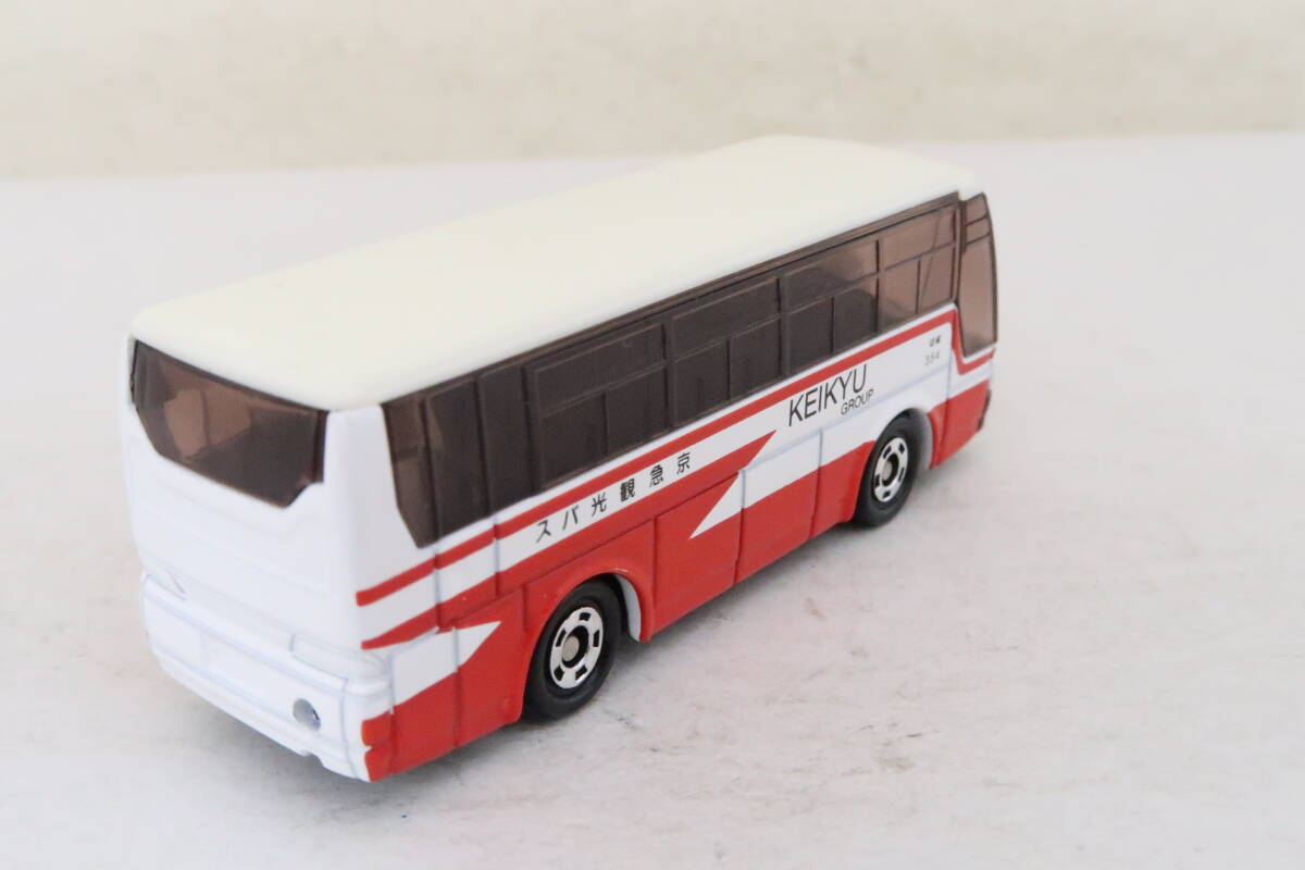 キーチェーントミカ MITSUBISHI FUSO AERO QUEEN エアロクイーン 京急観光バス 箱無 TOMICA ロレ_画像2