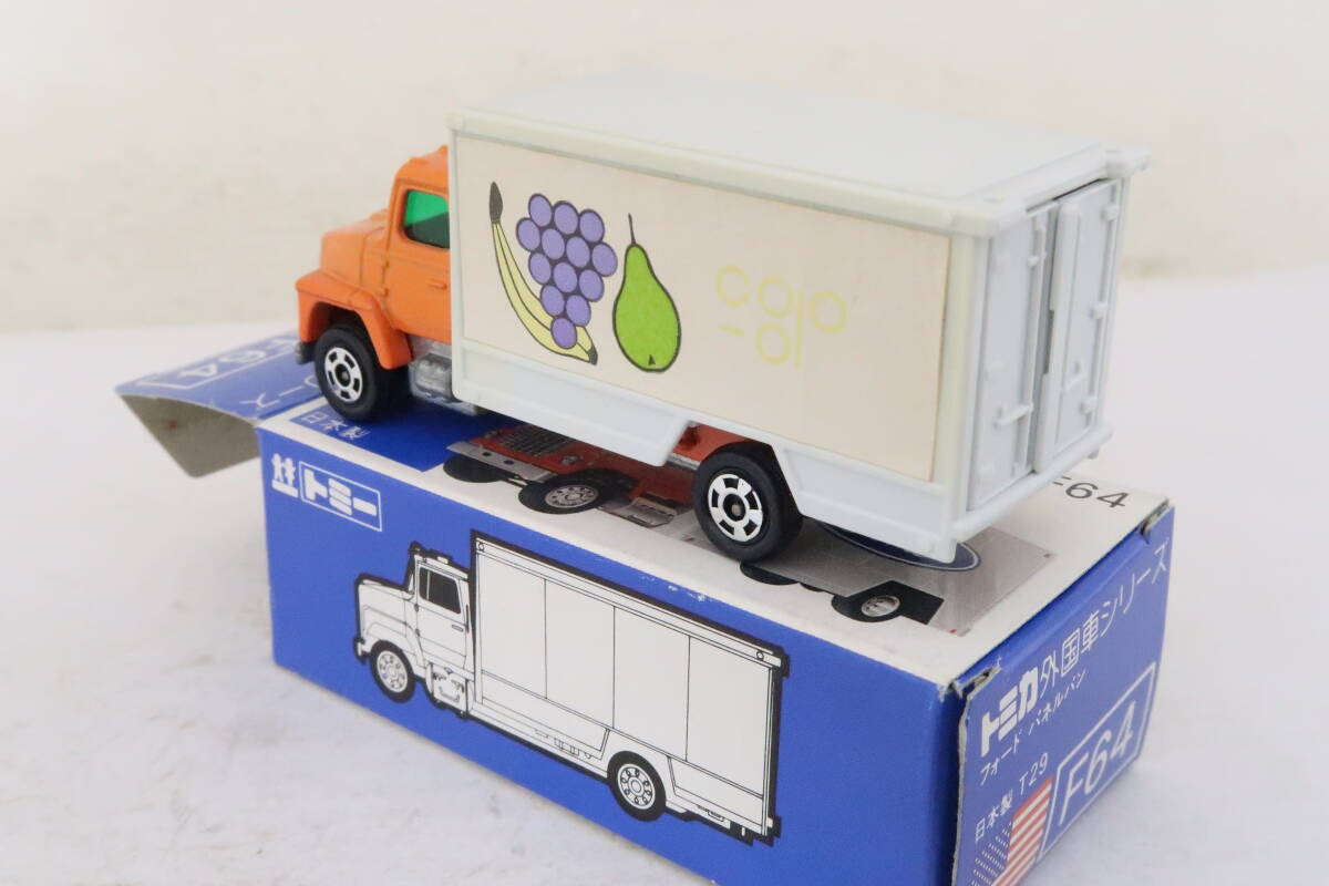 トミカ FORD PANEL VAN co-op フォード パネルバン 箱付 難有 日本製 TOMICA コレ_画像4