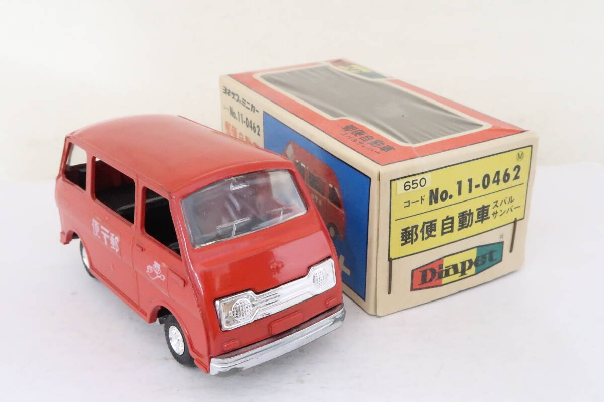 DIAPET SUBARU SAMBER Subaru Sambar mail automobile defect have box attaching 1/30 made in Japan niire