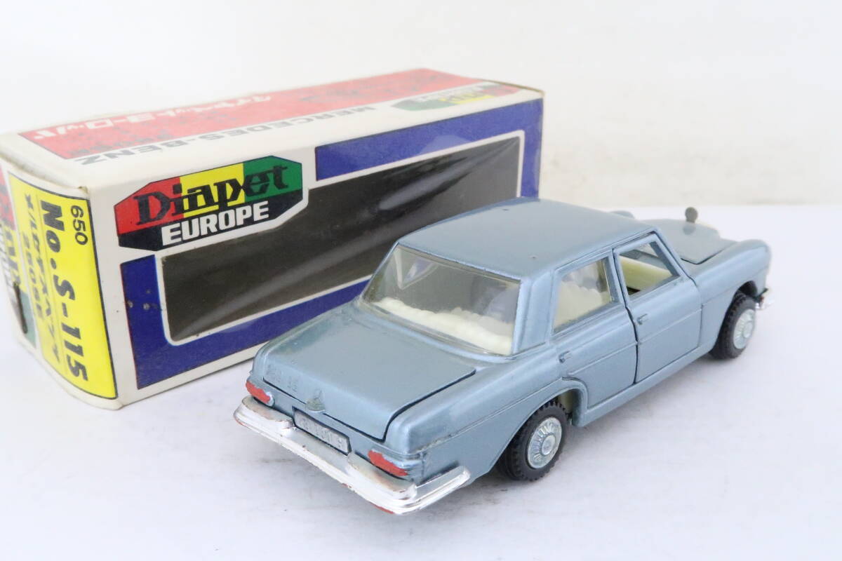 DIAPET EUROPE NACORAL MERCEDES BENZ 250SE メルセデスベンツ 箱付 1/43 スペイン製 イロレ_画像2