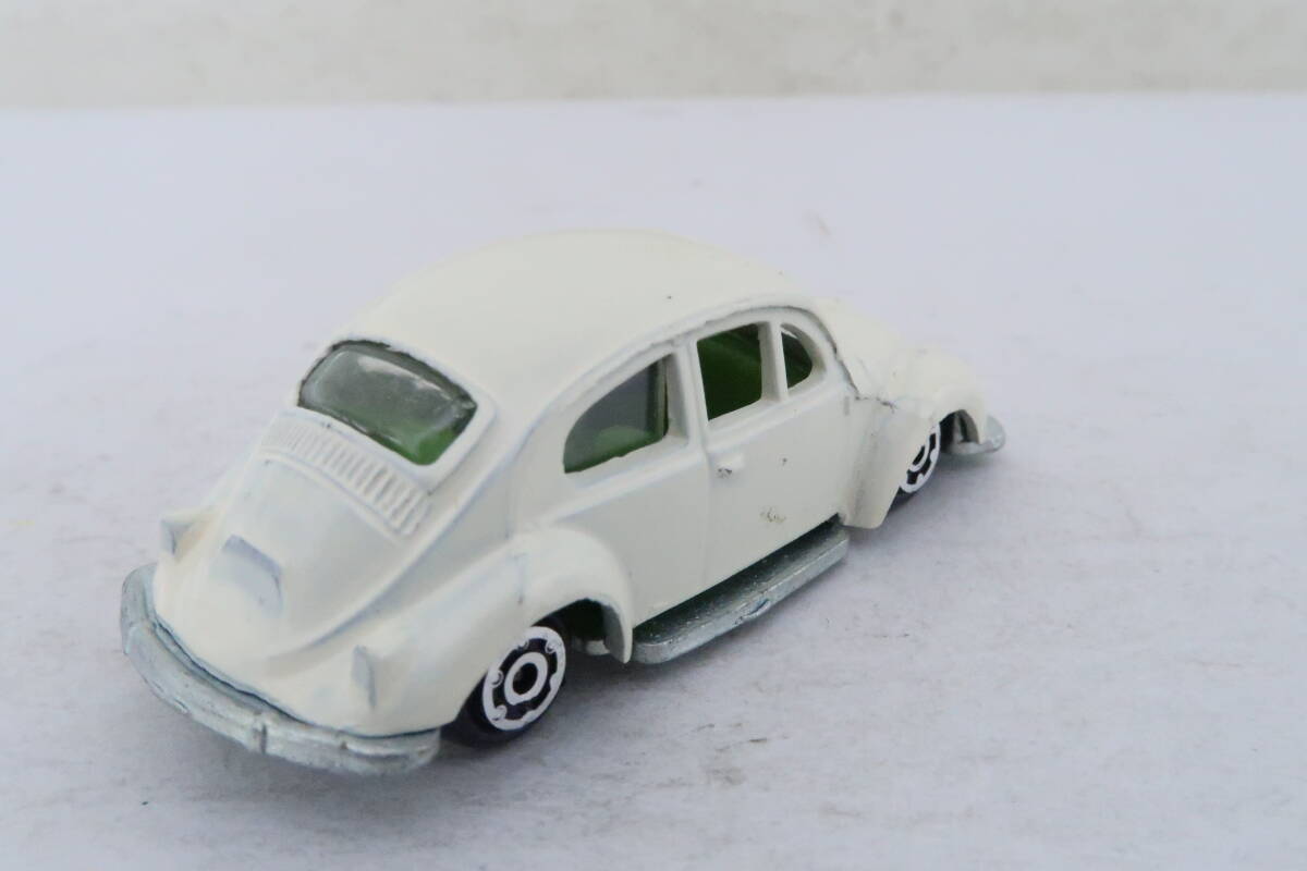 YOT VW VOLKSWAGEN BEETLE ワーゲン ビートル アイボリー 箱無 台湾製 1/60? ヨコ_画像2