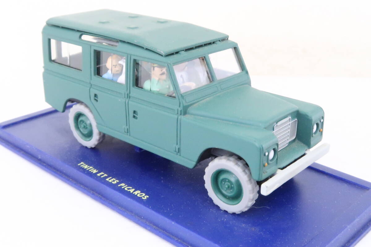 HERGE TINTIN ET LES PICAROS LAND ROVER ランドローバー タンタン漫画劇中車 箱付 1/43 ニコレ_画像1