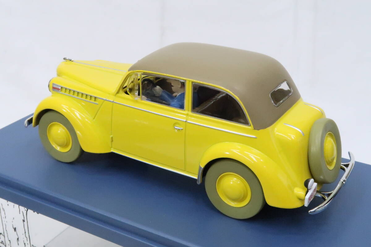 HACHETTE TINTIN OPEL L'OLYMPIA DES ESPIONS SYLDAVES オペル オリンピア タンタン漫画劇中車 1/24 ロハレ_画像2