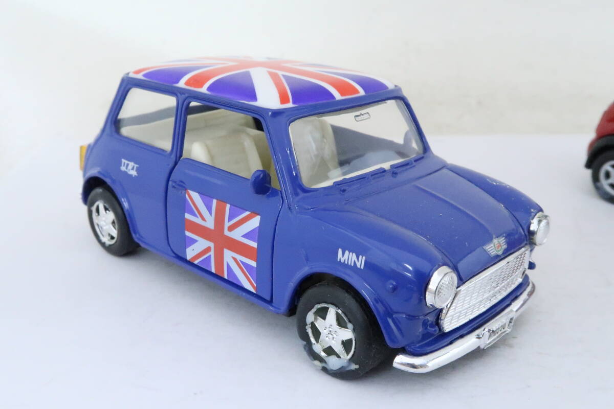 WELLY MINI COOPER ミニクーパー 新旧2台 箱無 約11cm プルバック ニサレ_画像3