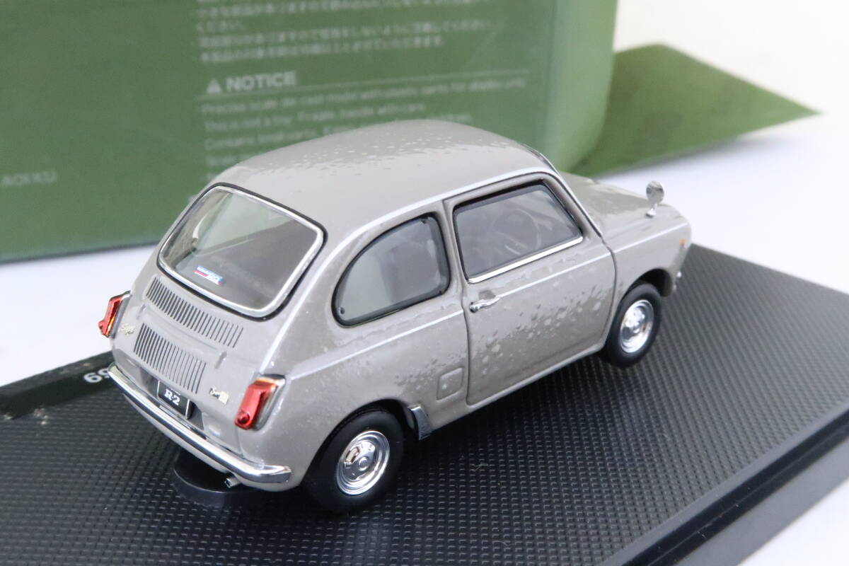 EBBRO SUBARU R2 Super Deluxe 1969 スバル 難有 箱付 2台 1/43 ミナレ_画像6