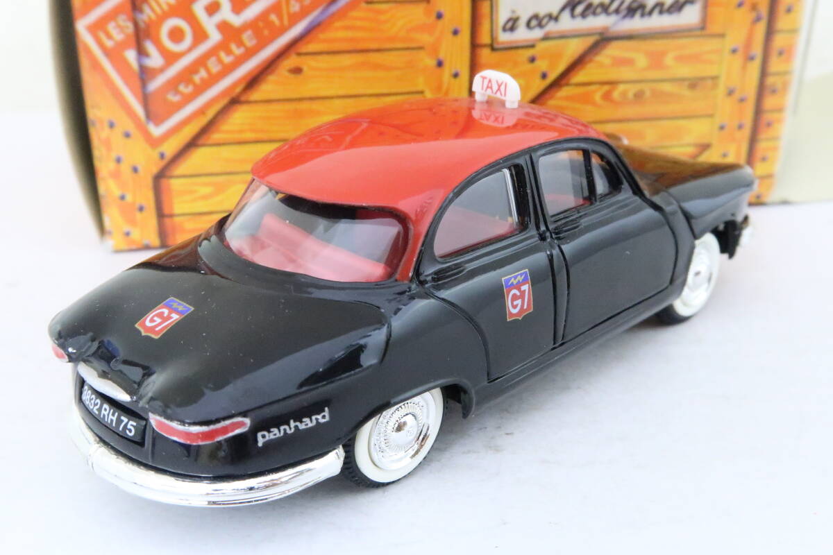 NOREV HACHETTE panhard PL17 TAXI G7 panama -ru taxi box attaching 1/43nako