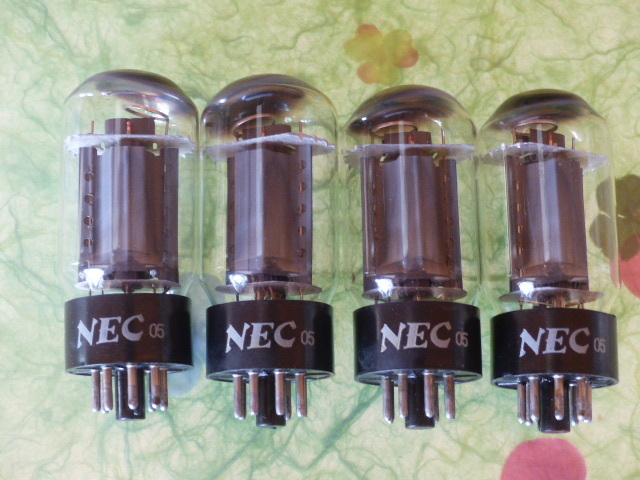 ＮＥＣ、真空管、６Ｌ６ＧＣ、４本_画像1