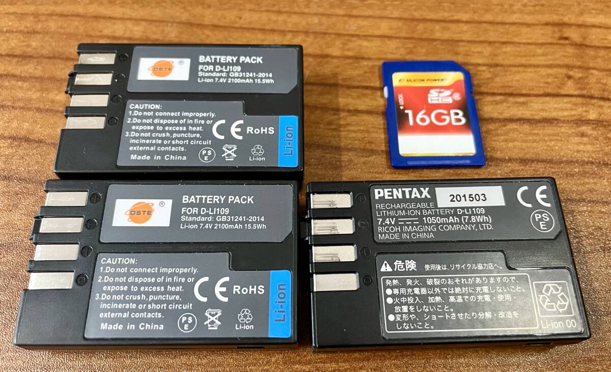 【要修理orジャンク】Pentax ペンタックス　K-70　ストラップ、バッテリー＋予備2個、SDカード　付属