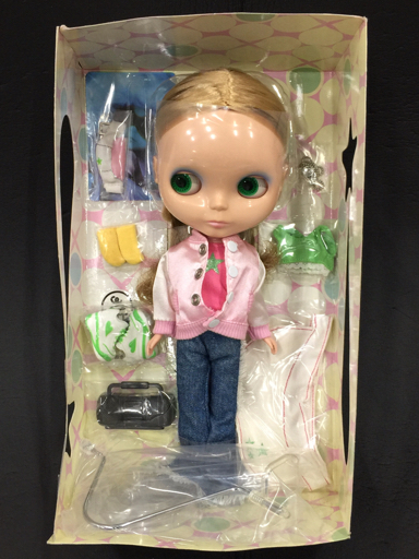 タカラ ネオブライス ディスコブギー EBL-9 ドール 人形 開封品 保存箱付きの画像3