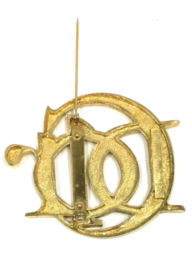  Christian Dior brooch Dior Logo Gold color accessory clothing accessories Christian Dior QR054-220