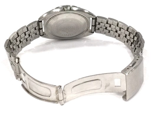 セイコー ロードマチック デイデイト 自動巻 オートマチック 腕時計 5606‐7150 メンズ 社外ブレス QR052-215の画像6