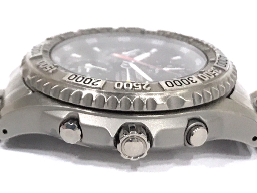 セイコー ランドマスター サミッター クォーツ 腕時計 7K32-0A10 チタン 純正ブレス 稼働品 純正ブレス SEIKOの画像3