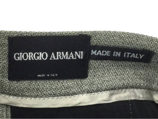 ジョルジオアルマーニ レーヨン リネン 混 スーツ セットアップ サイズ44 メンズ グレー GIORGIO ARMANI_画像8