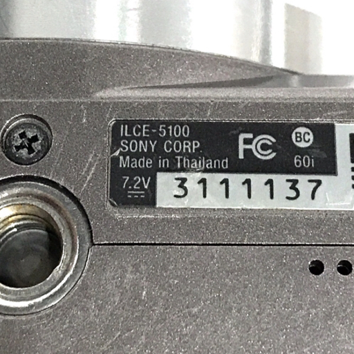 SONY a5100 ILCE-5100 ミラーレス一眼 デジタルカメラ ボディ 本体 QX052-30_画像7