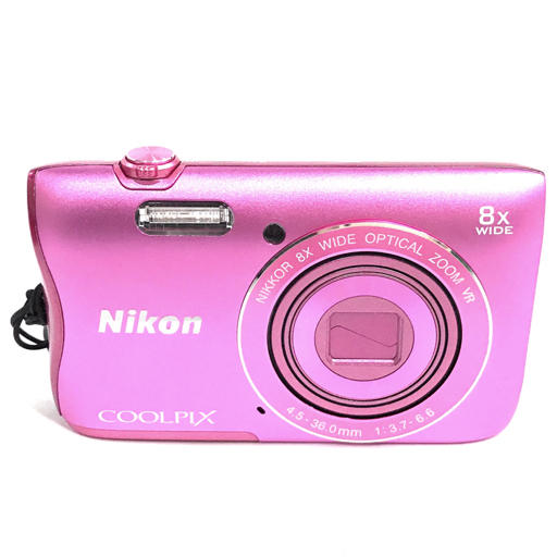 Nikon COOLPIX S3700 4.5-36.0mm 1:3.7-6.6 コンパクトデジタルカメラ QR052-432の画像2