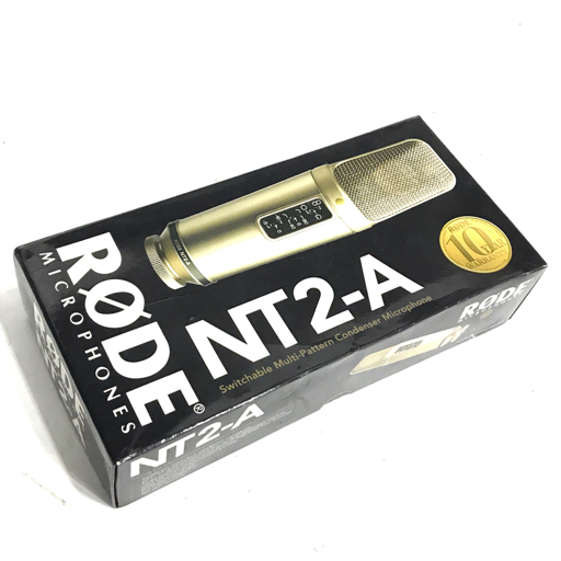 RODE NT2-A コンデンサーマイク 付属品有り レコーディング機器 QR052-41