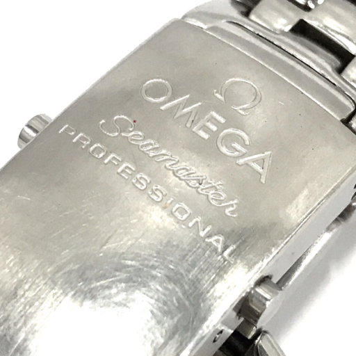 オメガ シーマスター プロフェッショナル デイト 300m/1000ft クォーツ 腕時計 純正ブレス 付属品あり OMEGA