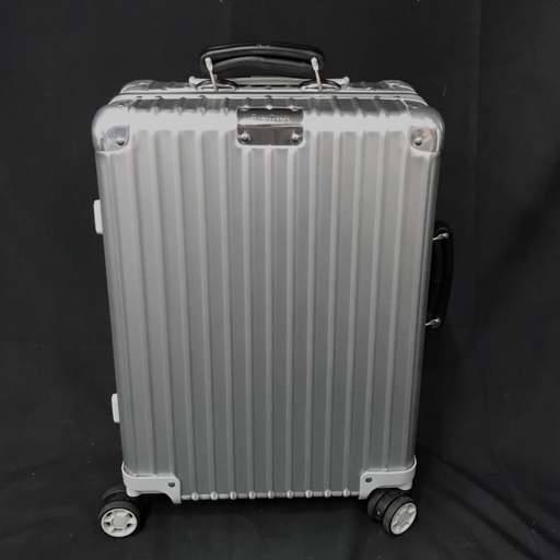 1 jpy Rimowa CLASSIC CABIN S carry bag Carry case suitcase silver RIMOWA