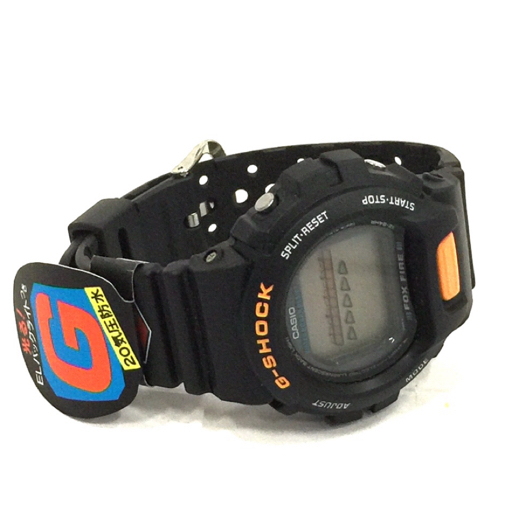 カシオ Gショック FOX FIRE クォーツ 腕時計 DW-6600B メンズ 未稼働品 ファッション小物 QR052-163_画像6
