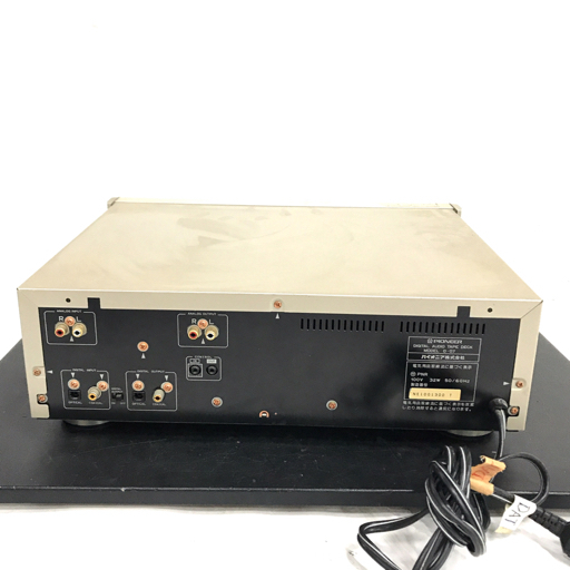 1 иен Pioneer Pioneer D-07A Digital Audio Tape Deck цифровой звуковая аппаратура электризация проверка settled 