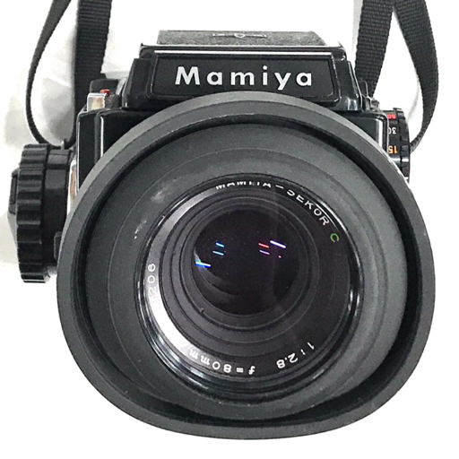 MAMIYA M645 MAMIYA-SEKOR C 1:2.8 80mm 中判カメラ フィルムカメラ マニュアルフォーカス QX051-10の画像2