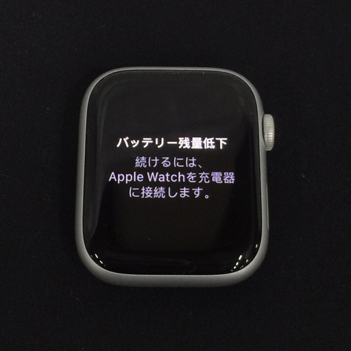 1 иен Apple Watch Series8 45mm GPS модель A2771 MP6T3J/A серебряный смарт-часы корпус 