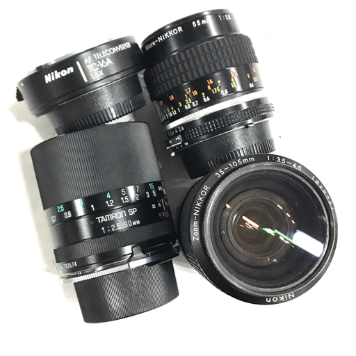 Nikon F2 フォトミックA ブラック Ai NIKKOR 55mm 1:1.2 含む 一眼レフフィルムカメラ レンズ セットの画像10