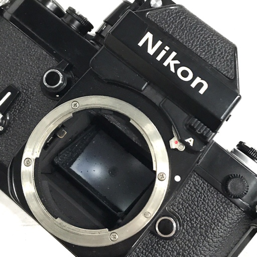 Nikon F2 フォトミックA ブラック Ai NIKKOR 55mm 1:1.2 含む 一眼レフフィルムカメラ レンズ セットの画像8