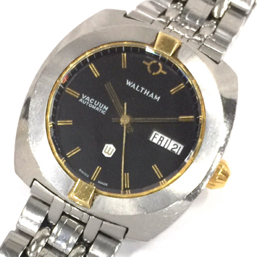 ウォルサム バキューム 69060 リミテッドエディション デイデイト 自動巻 腕時計 稼働品 メンズ 純正ブレス WALTHAMの画像1