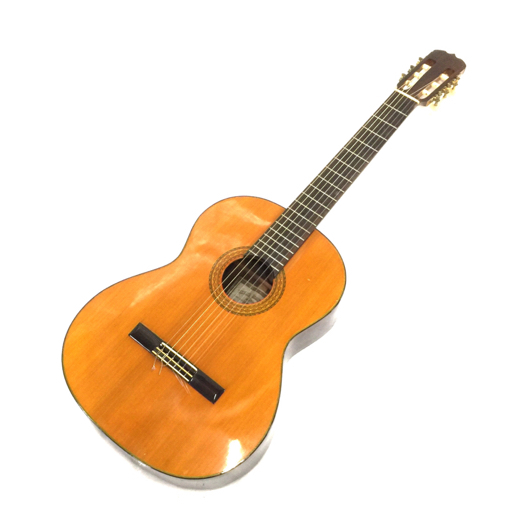 松岡良治 NO.25 クラシックギター ガットギター 1974年製 ナチュラル 弦楽器 ハードケース付の画像1