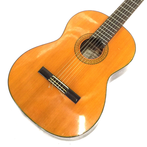 松岡良治 NO.25 クラシックギター ガットギター 1974年製 ナチュラル 弦楽器 ハードケース付_画像2