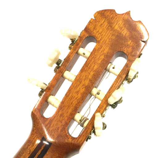 松岡良治 NO.25 クラシックギター ガットギター 1974年製 ナチュラル 弦楽器 ハードケース付の画像6