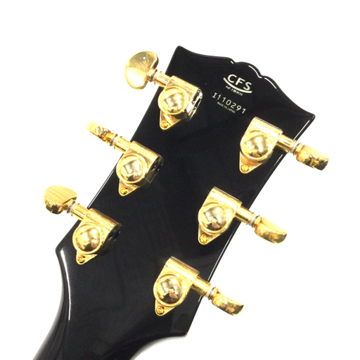 クールジー DIGNITY ZLC-1 レスポールタイプ エレキギター ブラック ソフトケース付 Cool Z QG051-77の画像6