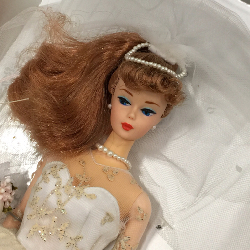 マテル 17120 バービー人形 1961 Fashion and Doll Reproduction コレクターズエディション ウェディングデイバービーの画像4