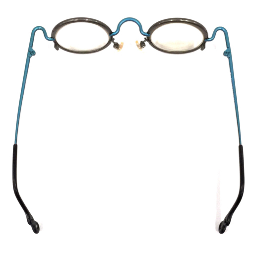 1円 カムロ 眼鏡 メガネ めがね 419P/631P グラデなし 度あり アイウェア 保存ケース付き 現状品 KAMUROの画像3