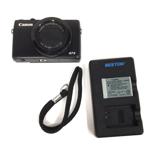 1円 CANON PowerShot G7X 8.8-36.8mm 1:1.8-2.8 コンパクトデジタルカメラ C232244の画像1