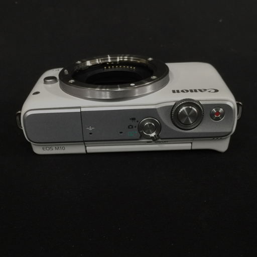 1円 CANON EOS M10 EF-M 22mm 1:2 STM 15-45mm 1:3.5-6.3 IS STM ミラーレス一眼 デジタルカメラ レンズ L231744の画像6