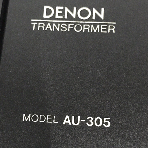 DENON AU-305 MC昇圧トランス レコード用 オーディオ機器 QR052-376の画像7