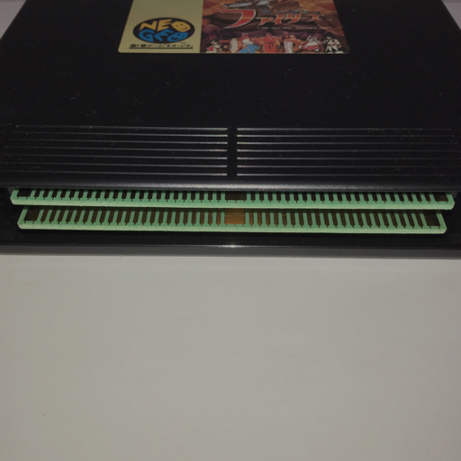 1円 ネオジオ用 ゲームカートリッジ SNK クイズ キング・オブ・ファイターズ 格闘クイズゲーム 保存ケース付 現状品の画像7