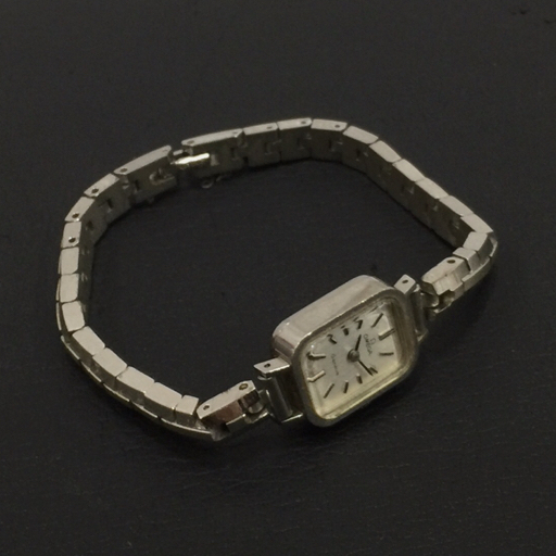 オメガ ジュネーブ 手巻き 機械式 腕時計 レディース 社外ブレス シルバーカラー文字盤 OMEGA QR052-182の画像7