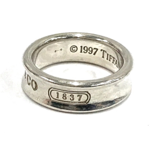 ティファニー ティファニー1837 ナローリング 17号 指輪 SV925 メンズ アクセサリー ブランド小物 TIFFANY&CO.の画像3