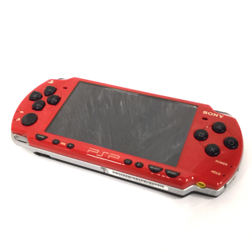 1円 SONY PSPL-90001 PSP PlayStationPortable NEO ZEON RED ギレンの野望 機動戦士ガンダム 通電動作確認済の画像2