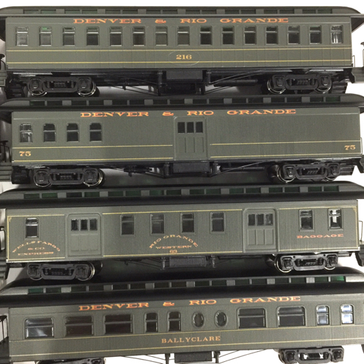 DENVER＆RIO GRANDE 荷物車/VIRGINIA＆TRUCKEY 郵便荷物合造車 等 含む HOゲージ鉄道模型 まとめ セットの画像8