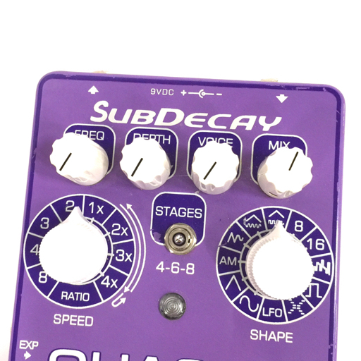 1円 Subdecay Quasar Phase Shifter エフェクター 音響 オーディオ 機器 通電確認済の画像6
