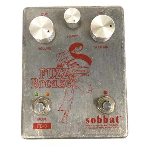 1円 sobbat ソバット FUZZ Breaker FB-3 エフェクター 音響 オーディオ 機器 通電動作確認済の画像2