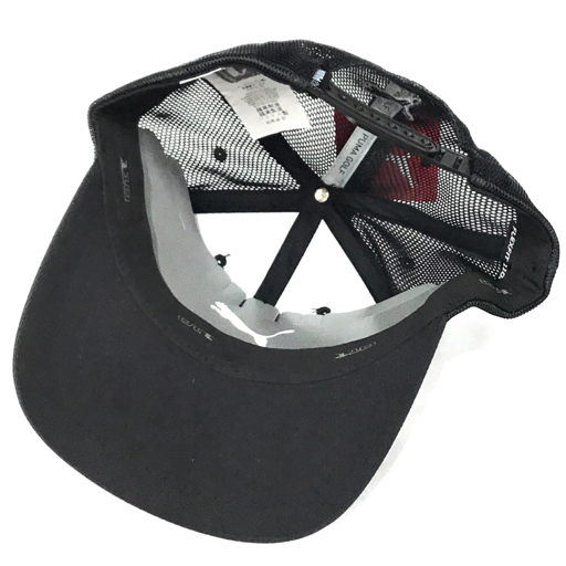  прекрасный товар Puma OSFA Golf колпак Tracker P110 зажим задний колпак шляпа чёрный серия др. белой серии . с биркой итого 2 пункт 