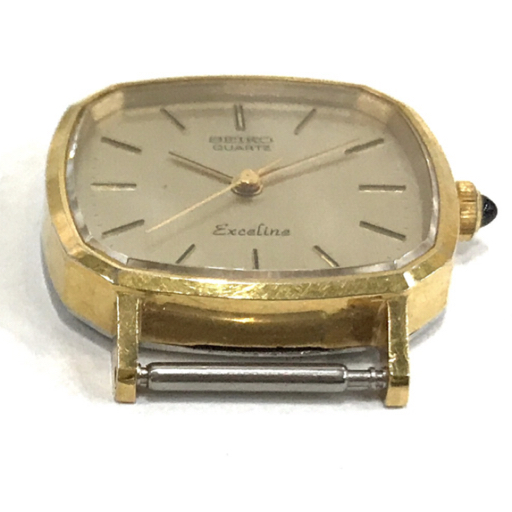 セイコー エクセリーヌ クォーツ 腕時計 レディース ゴールドカラー文字盤 フェイスのみ 1221-5350 QR053-88の画像8
