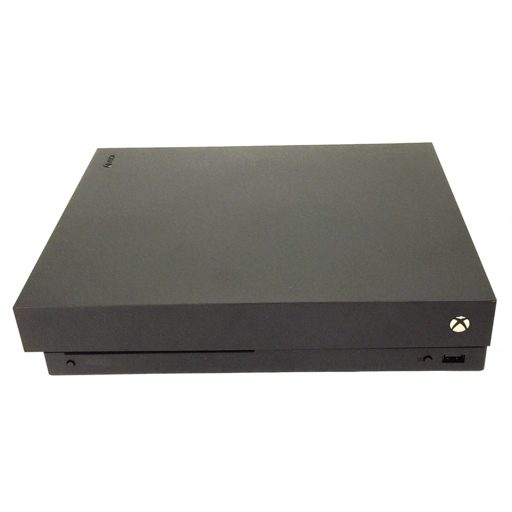 1円 Microspft Xbox One X ゲーム機 本体 通電確認済み 付属品有りの画像2