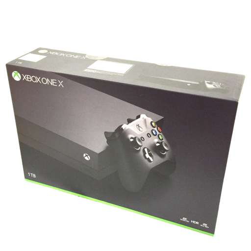 1円 Microspft Xbox One X ゲーム機 本体 通電確認済み 付属品有りの画像8